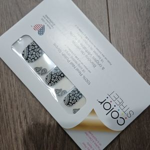 New Color Street nail strips, retired Bandana Republic